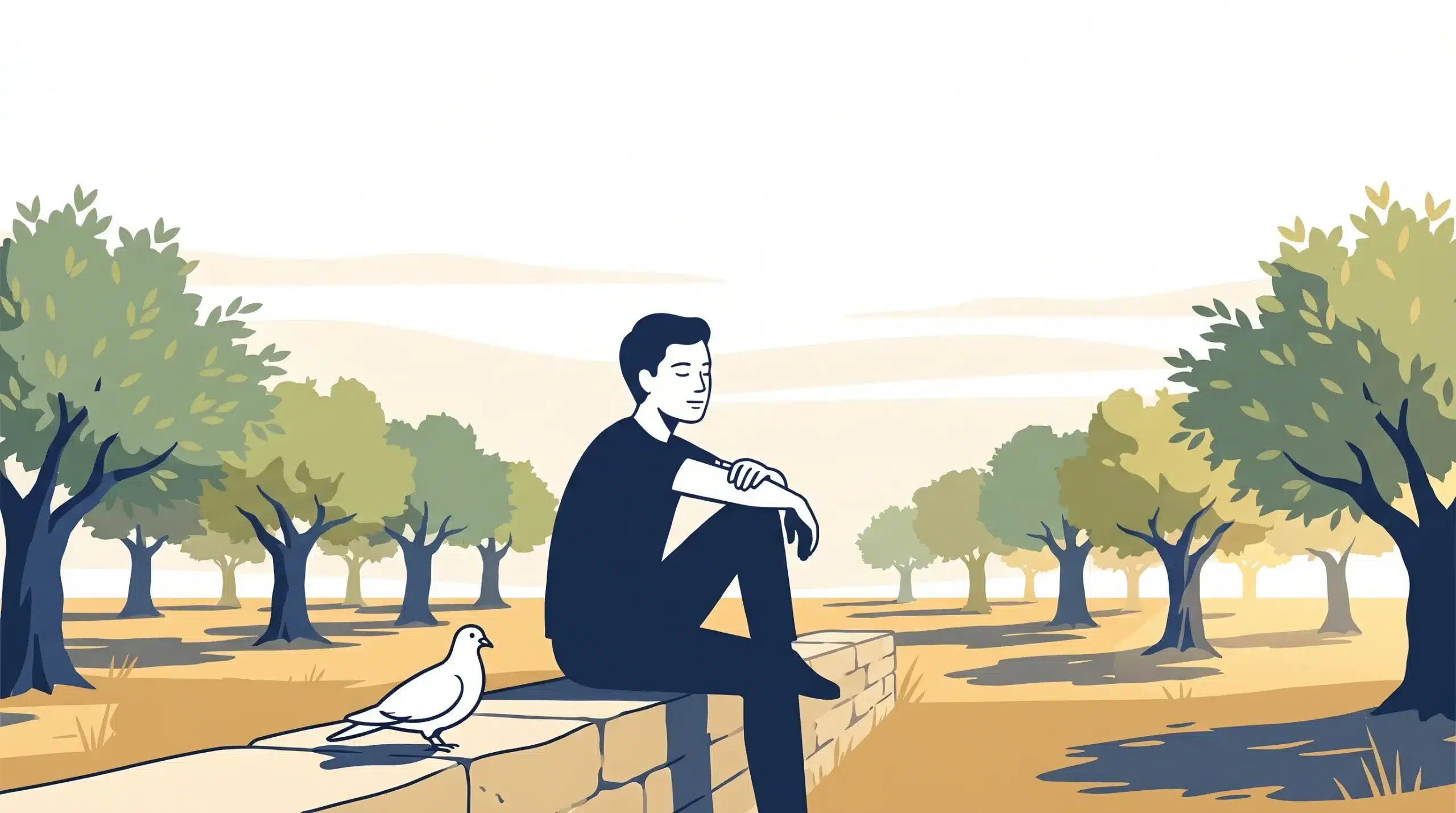 A resident in early recovery resting in a quiet, supportive environment at Holina Village Cyprus during the withdrawal and stabilisation phase